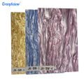 Diverse style heat resistant marble acrylic sheet